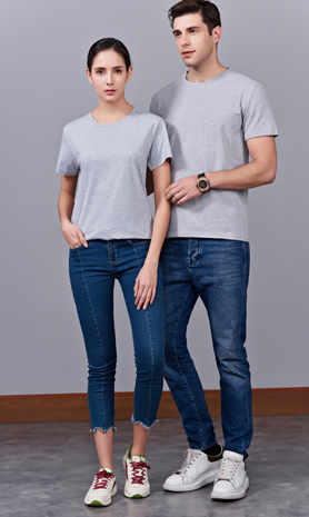 夏季灰色男女同